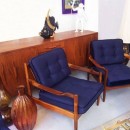 Vintage Danish armchairs